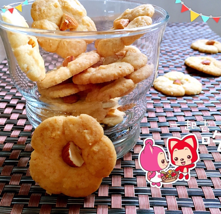 双色曲奇花（曲奇枪制）