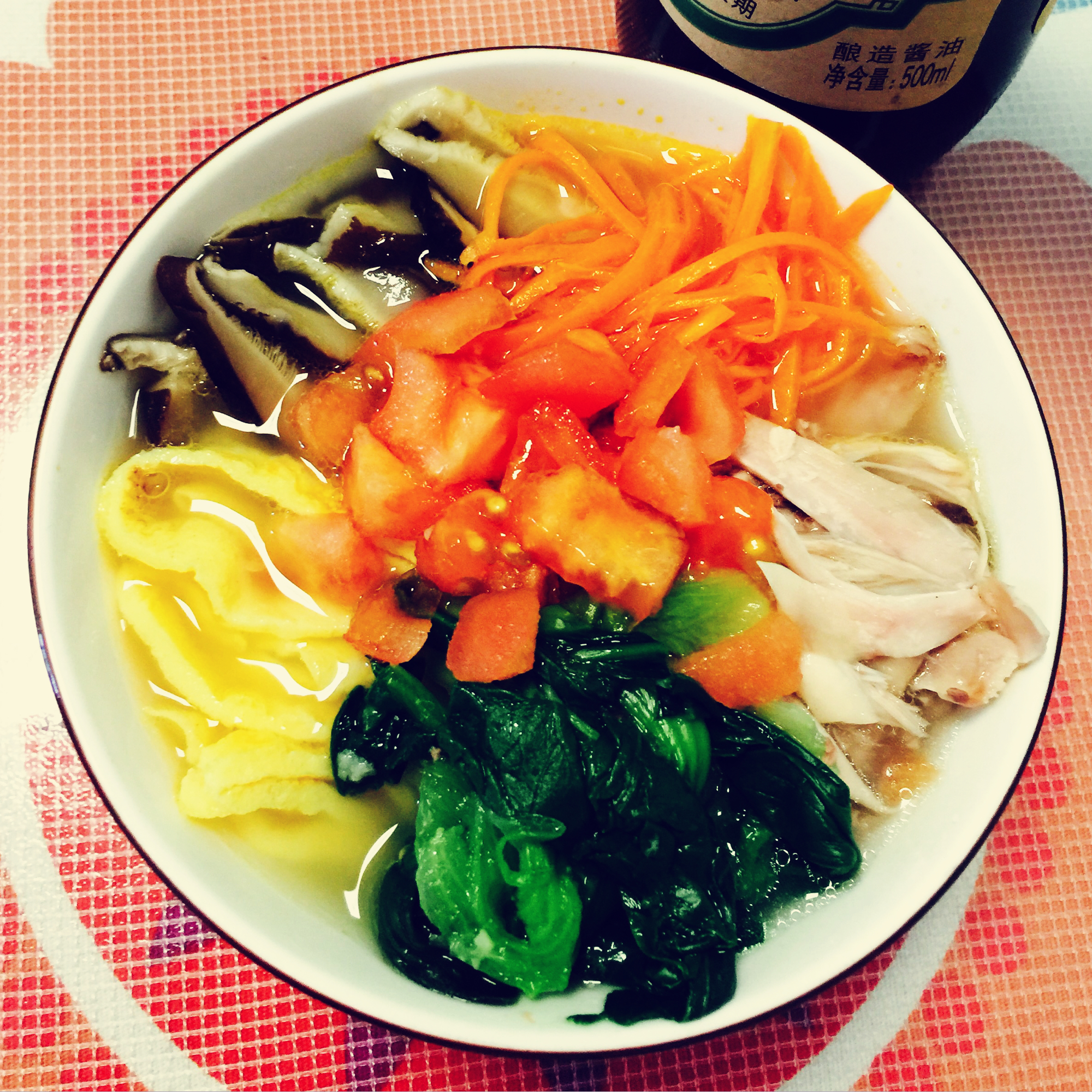 鸡汤面
