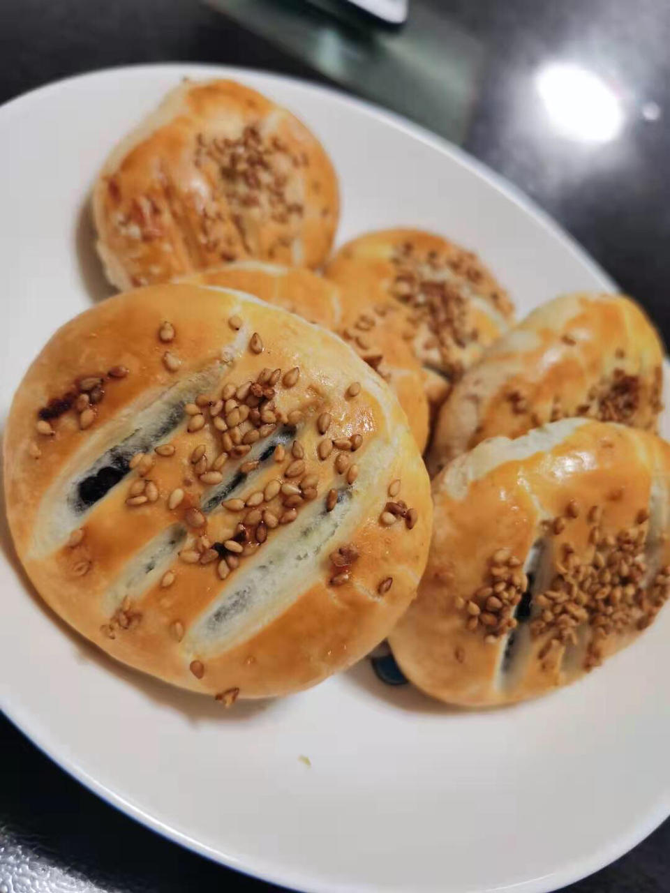 紫米馅老婆饼超快手（不用出膜不用醒面）