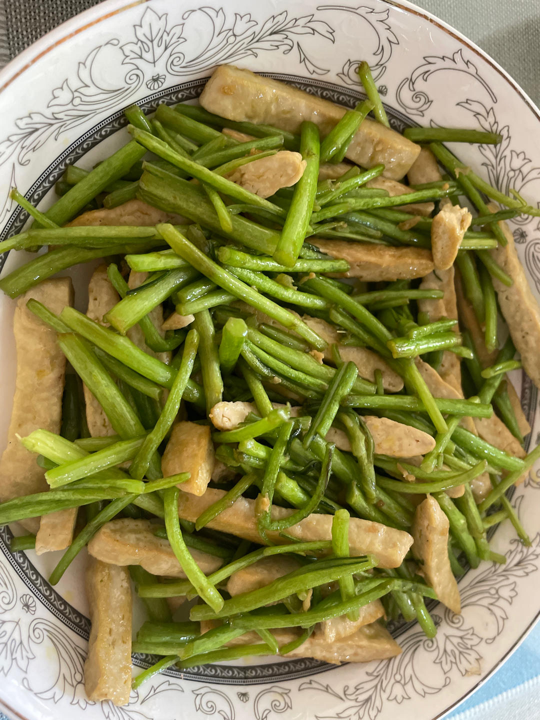 芦蒿炒臭干