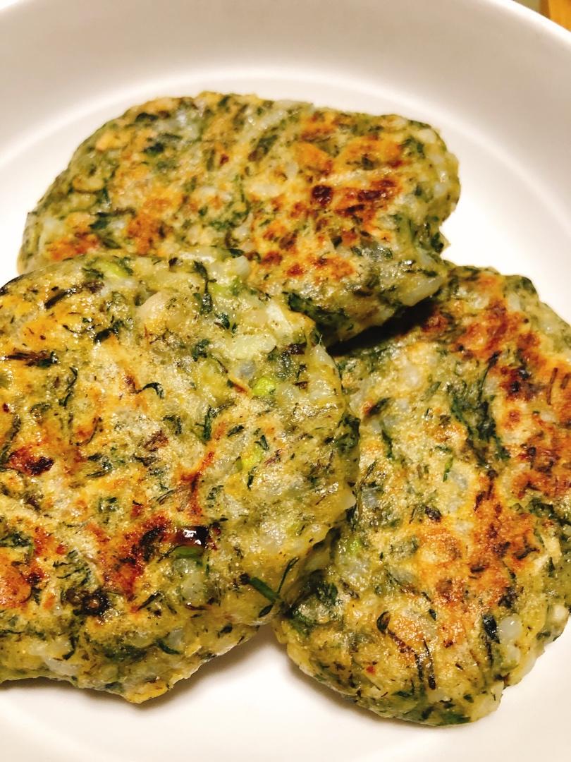 🌿青菜小米饼🌿