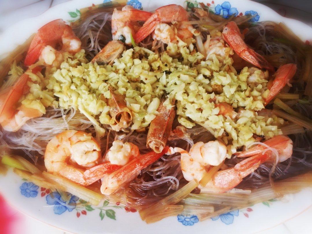 蒜蓉粉丝蒸虾