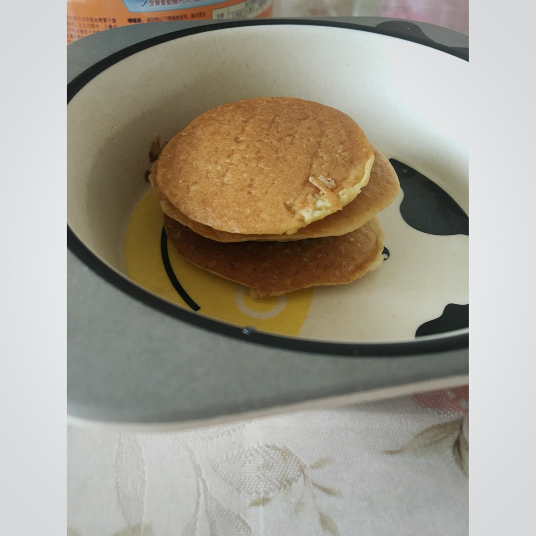 （婴幼儿版）无泡打粉苹果松饼（Pancake）