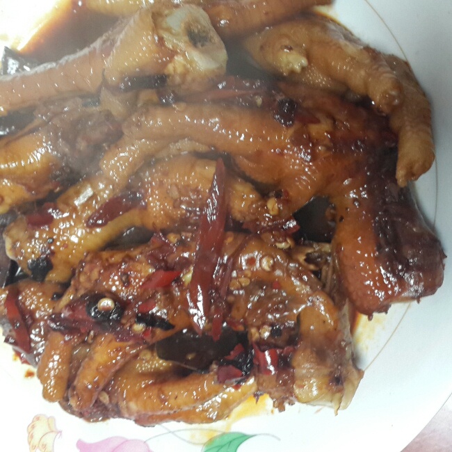 秘制红烧鸡爪