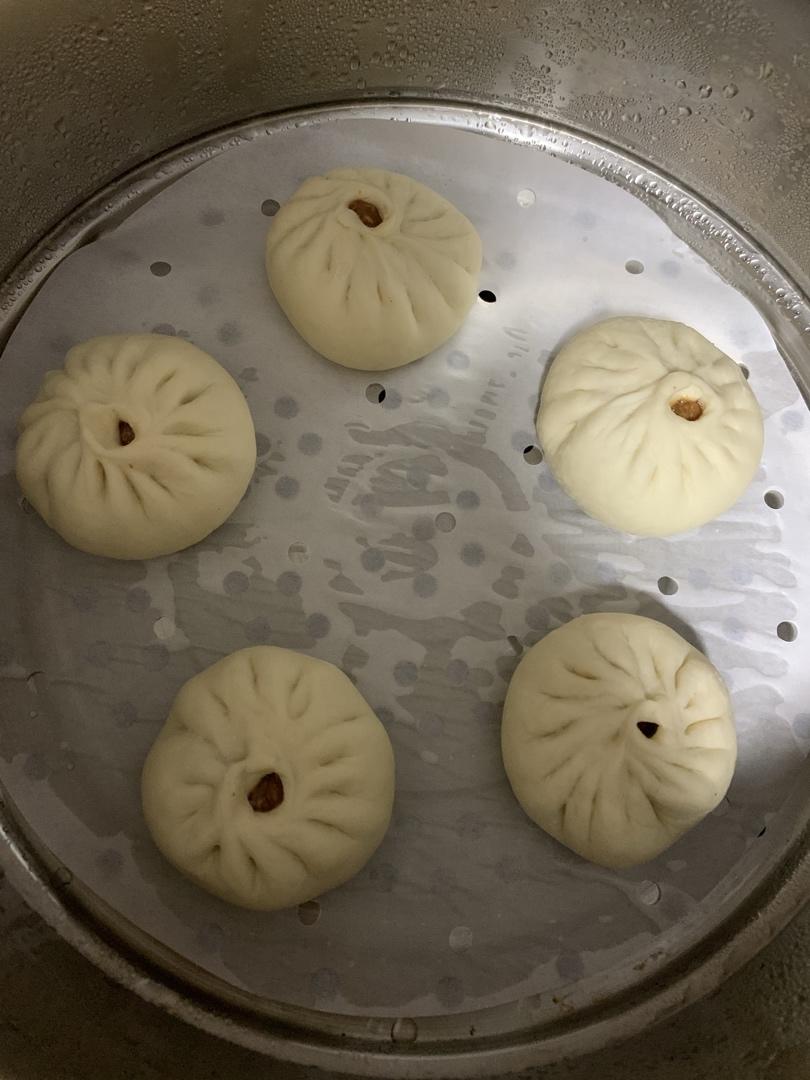 鲜肉大葱肉包（教你水打馅）