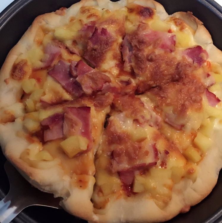 芝士培根火腿披萨Pizza