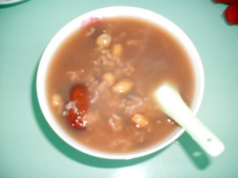 红小豆花生红枣粥的做法