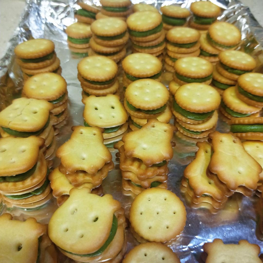 快手纽扣牛扎饼干