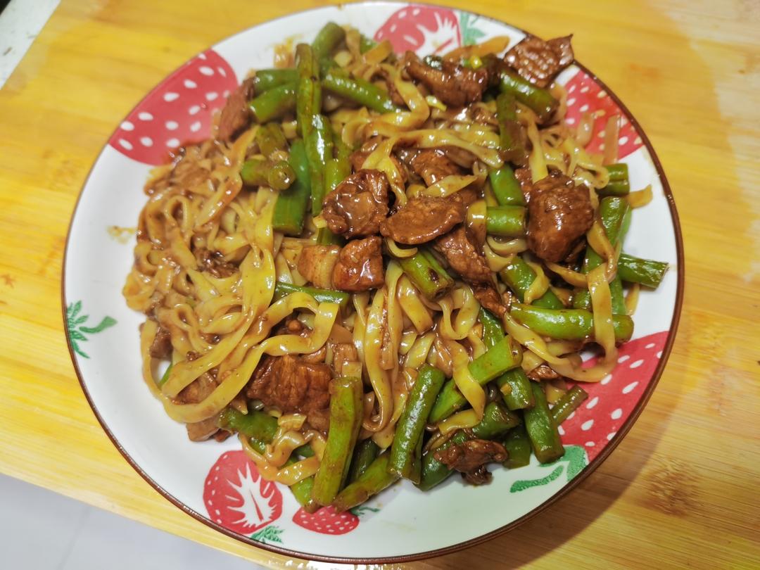 豆角焖面