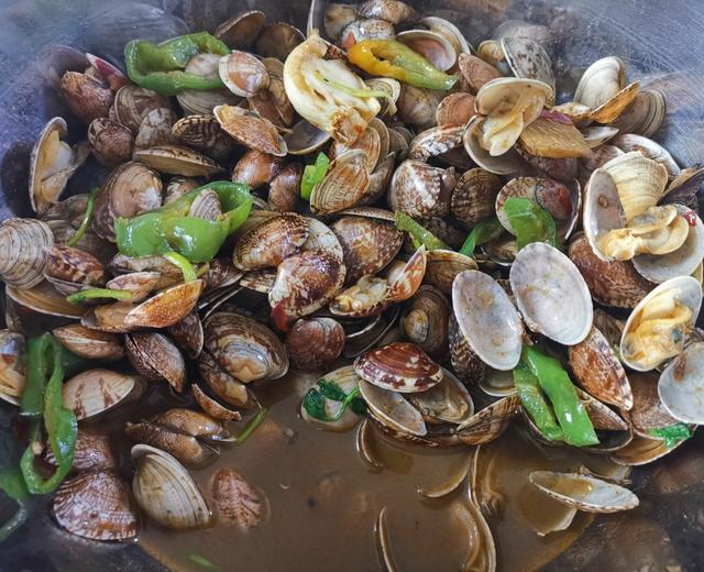 辣炒蛤蜊(花蛤)的做法