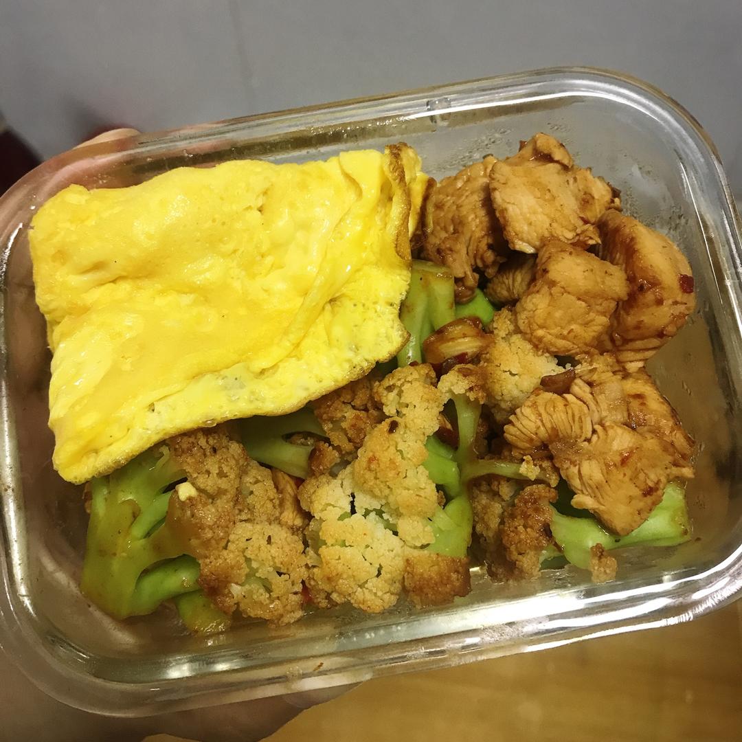 花椰菜炒鸡胸肉