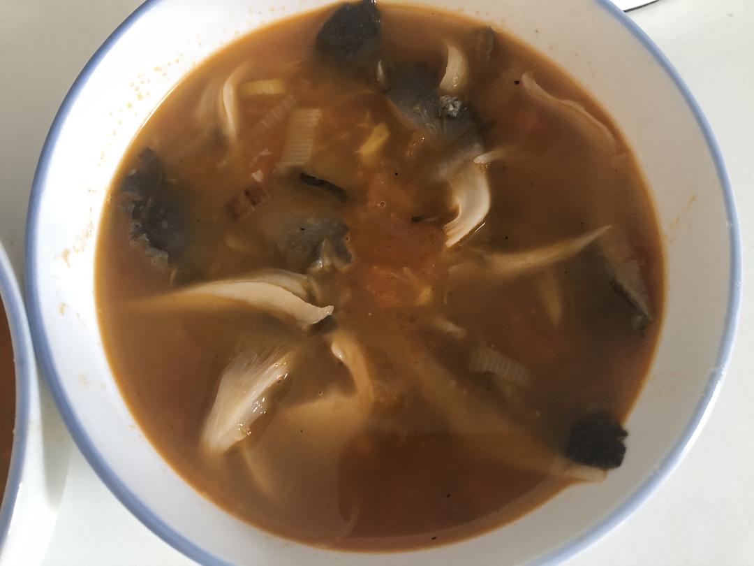 番茄蘑菇汤的做法