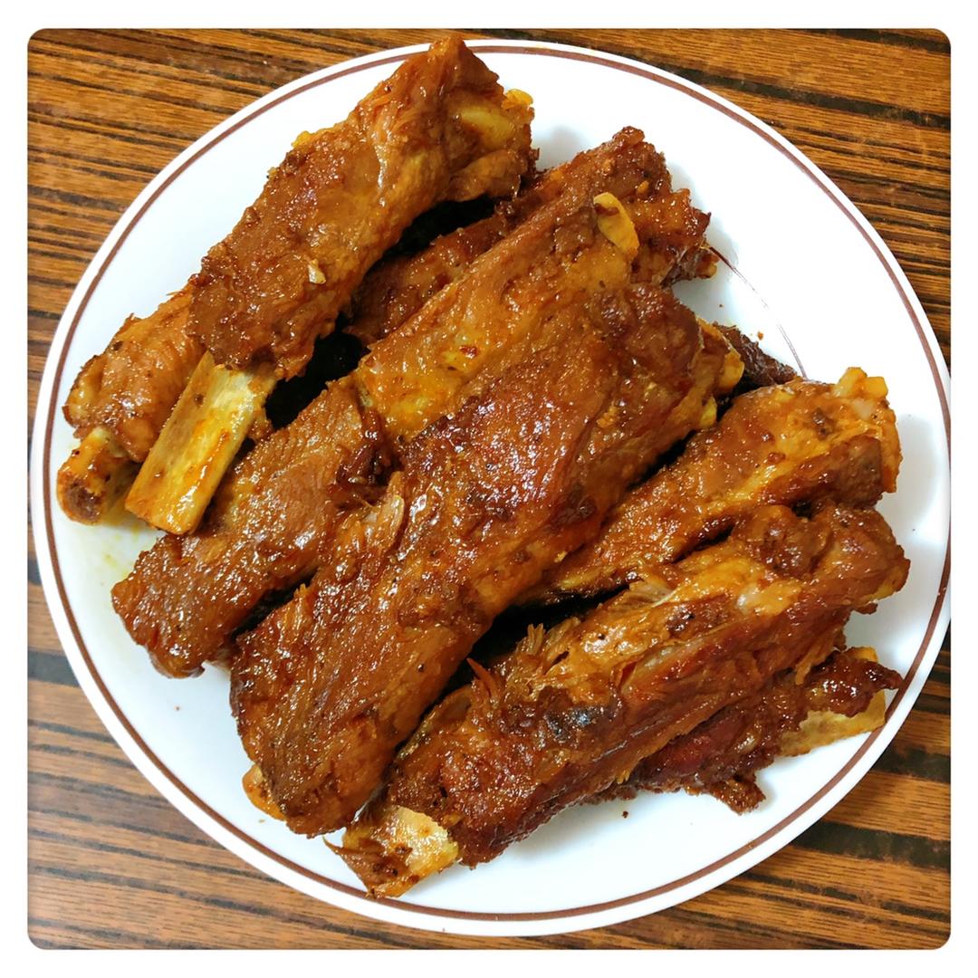 美式烤肋排
