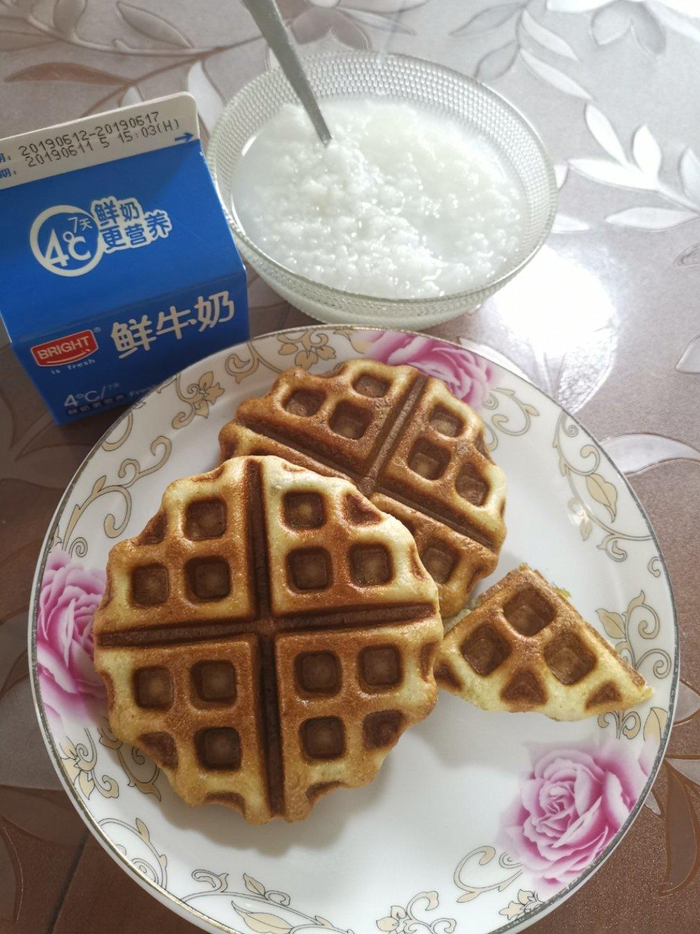 夹馅比利时华夫饼