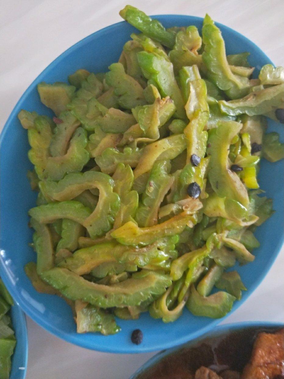 家常菜~蒜豉苦瓜