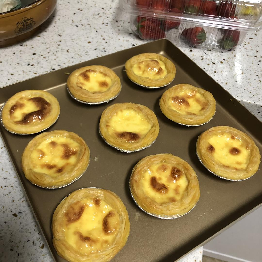 教你做和KFC一样超级好吃的【葡式蛋挞】，吃了根本就停不下来吖