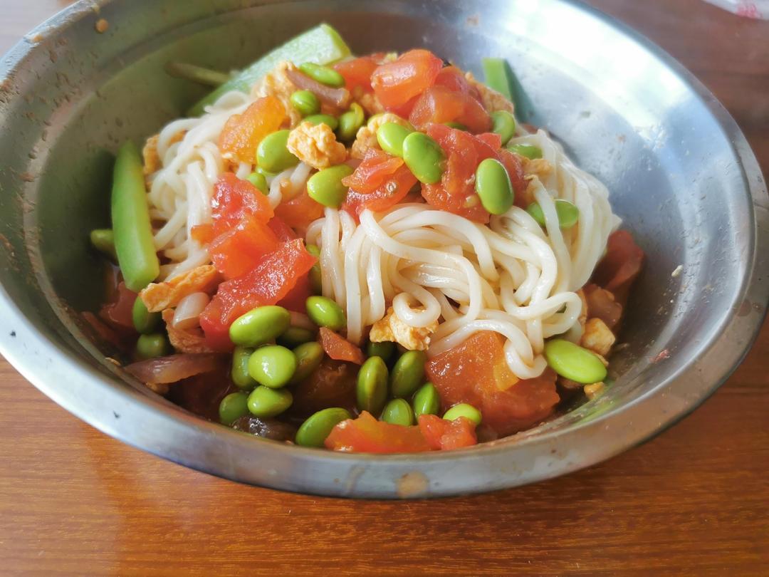 番茄鸡蛋打卤面