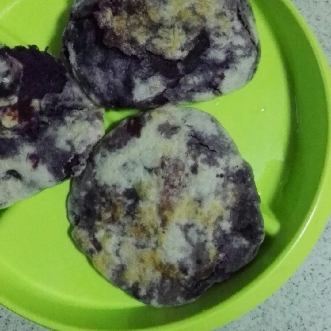 紫薯饼（无油）
