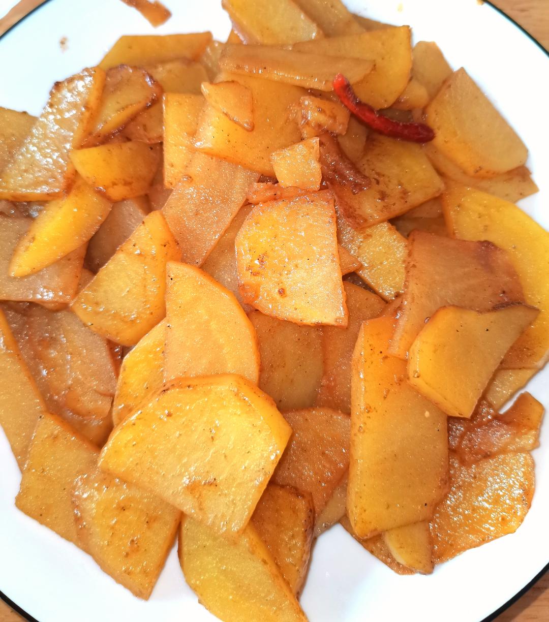 简单下饭的炒土豆片