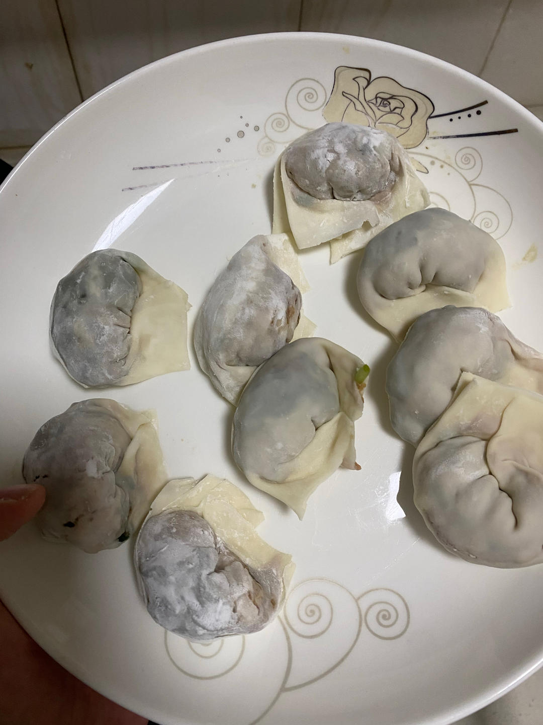 皮蛋鲜肉馄饨 （野馄饨）<302小厨房>