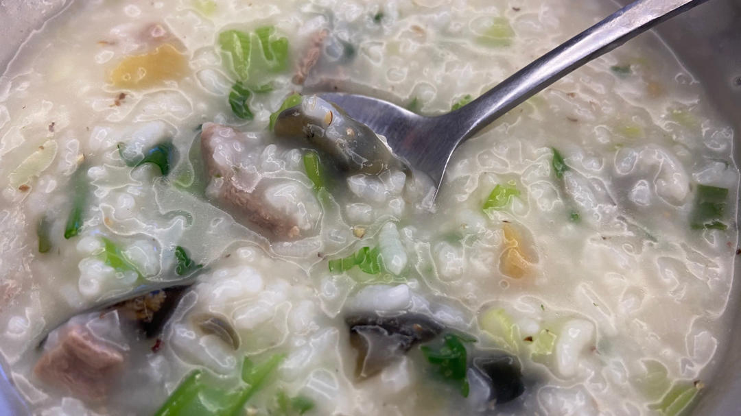 快手皮蛋瘦肉粥（高压锅版）