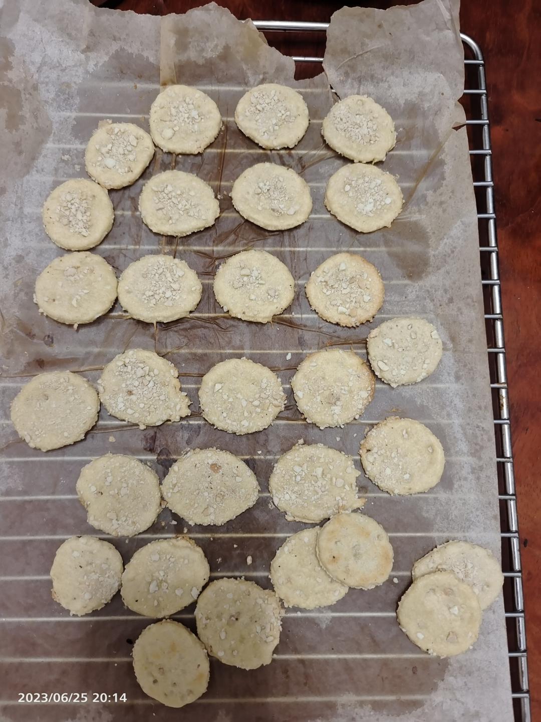 最简单  健康 无泡打粉的奶香小饼干