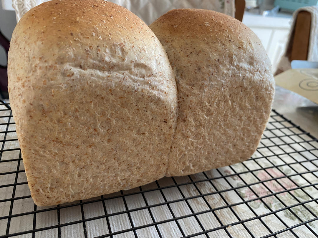 【健康烘培】超低卡黑全麦吐司