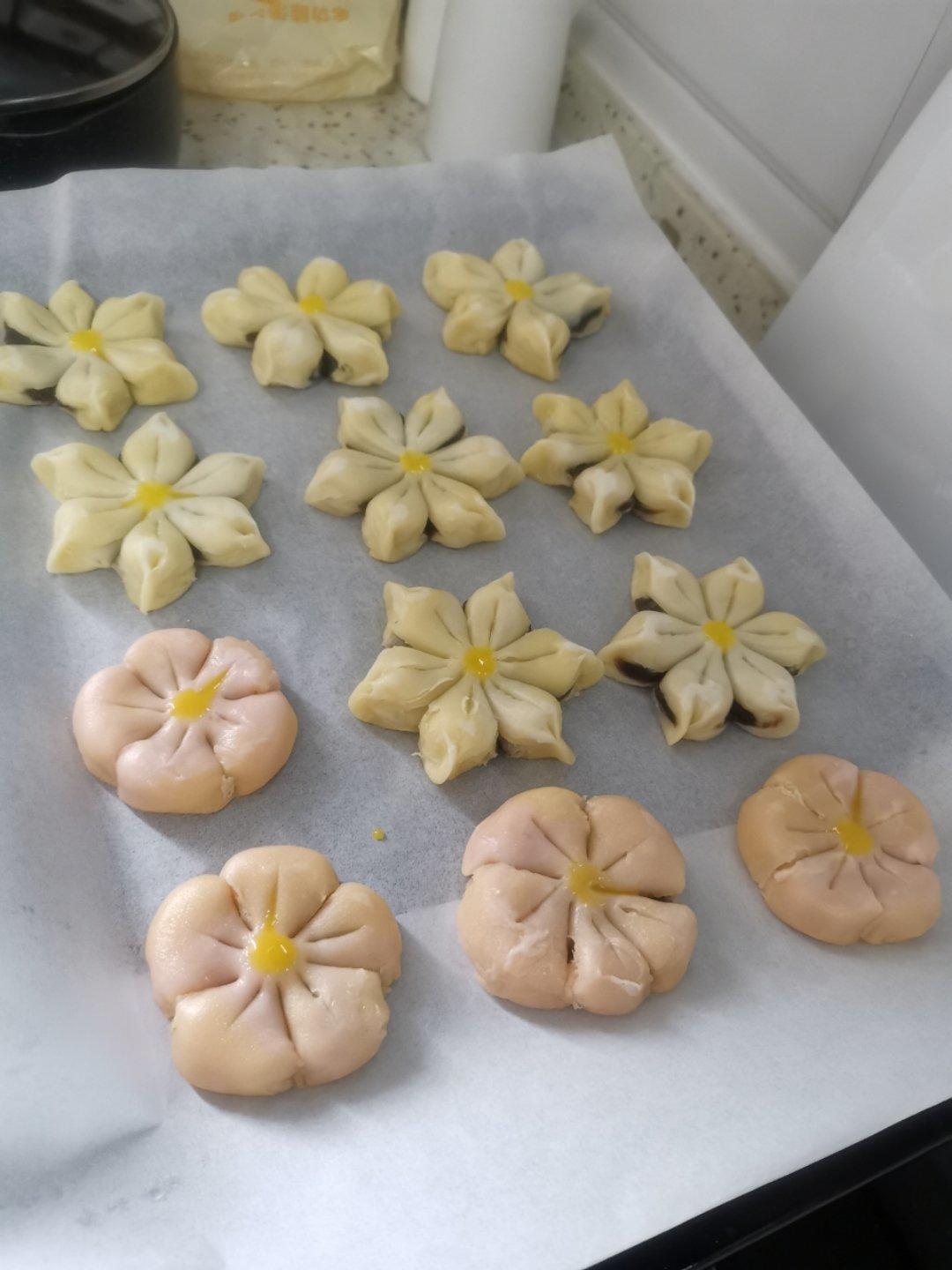 桃花酥~枣花酥~梅花酥 中式酥皮，小酥皮儿