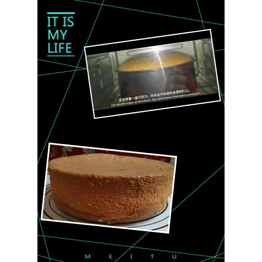 步骤最全面的戚风蛋糕（八寸）做法，成功率高！