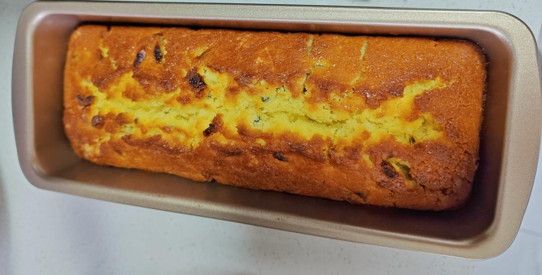 轻盈百香果磅蛋糕