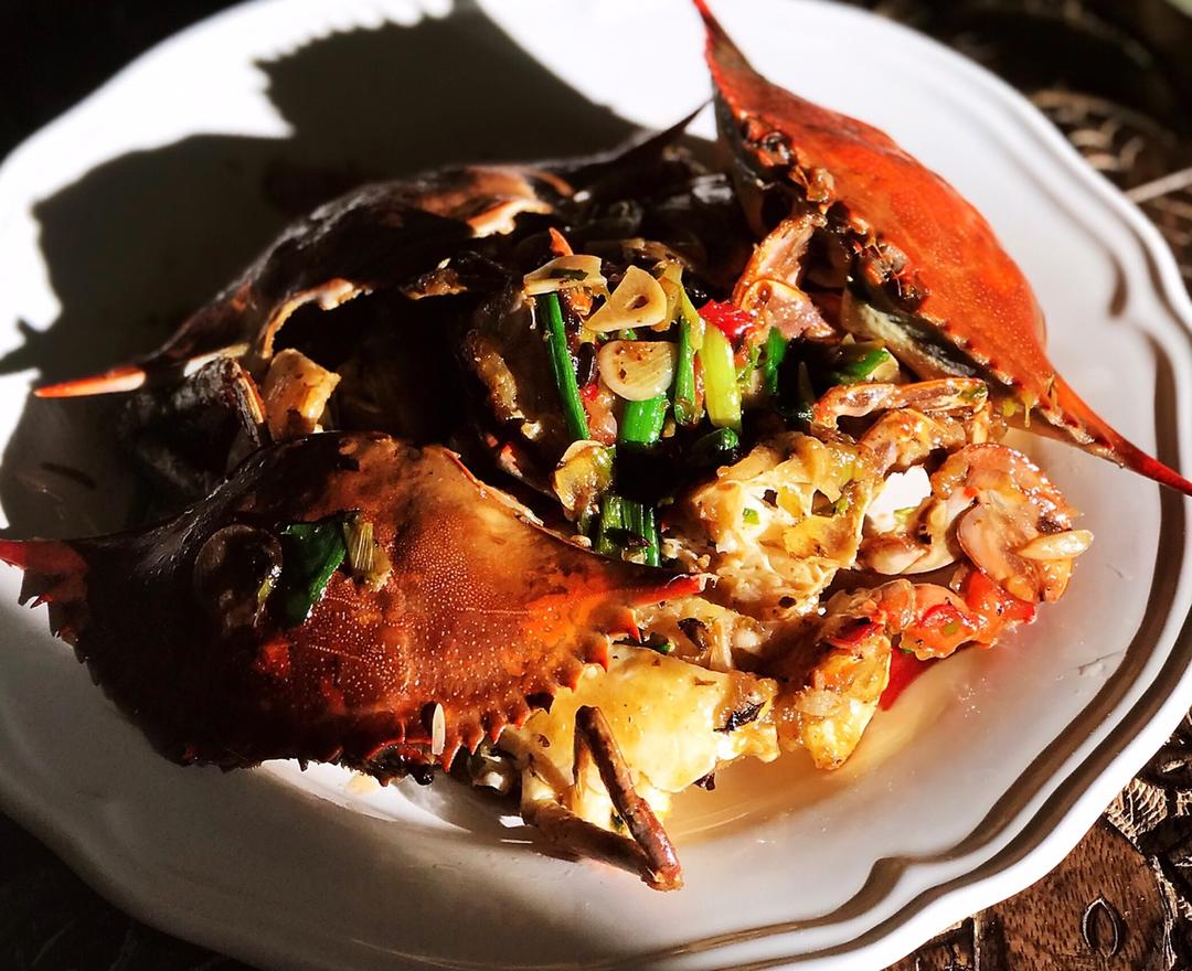 葱姜炒蟹 Fried Crabs