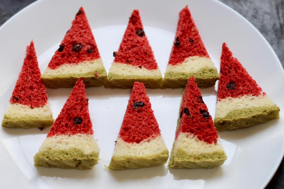 超简单的西瓜吐司