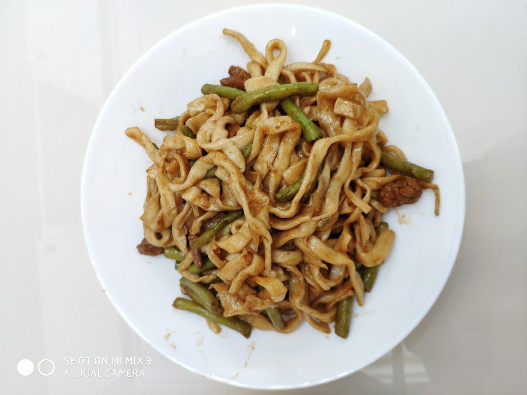 家常豆角焖面