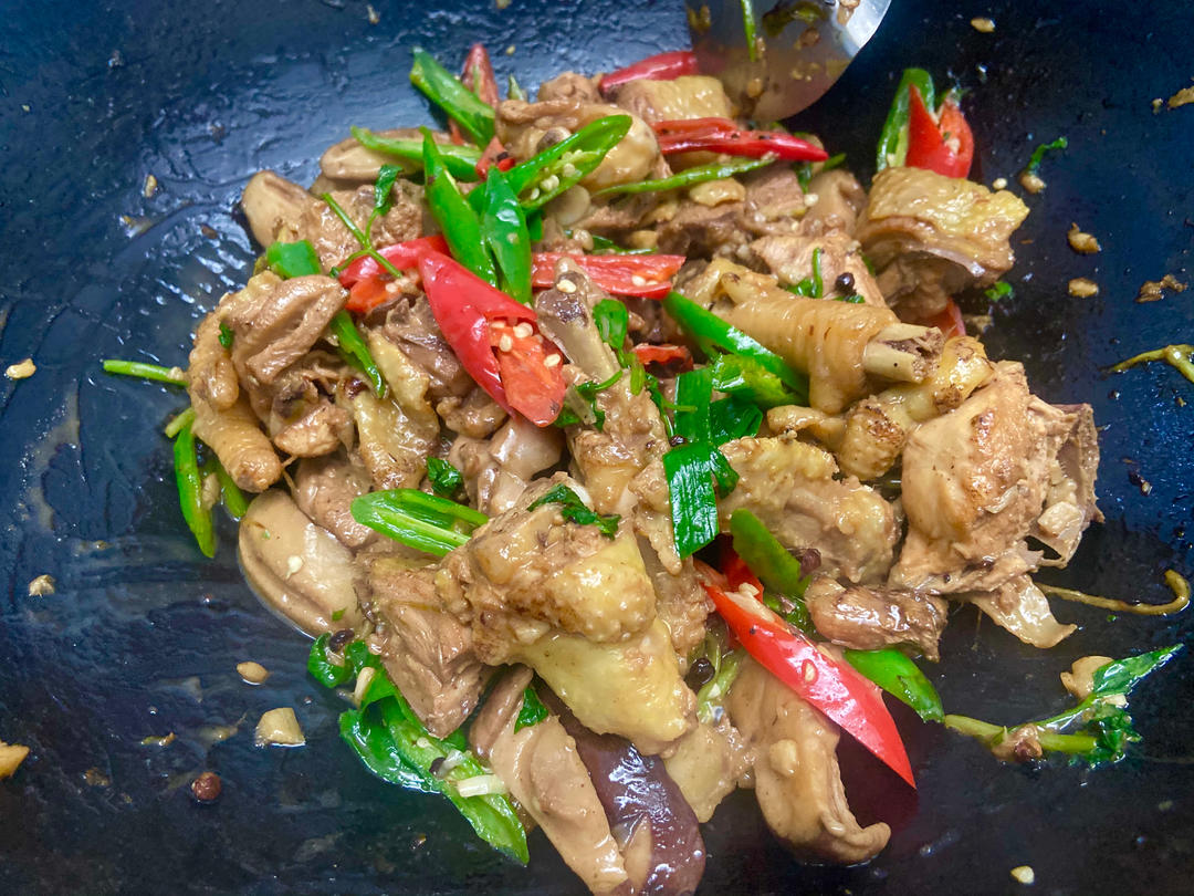 辣椒炒鸡（临沂家常）