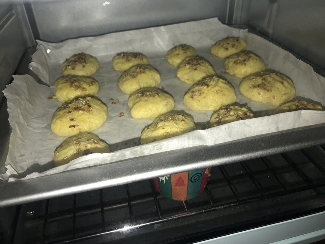 芝麻猪油小酥饼干