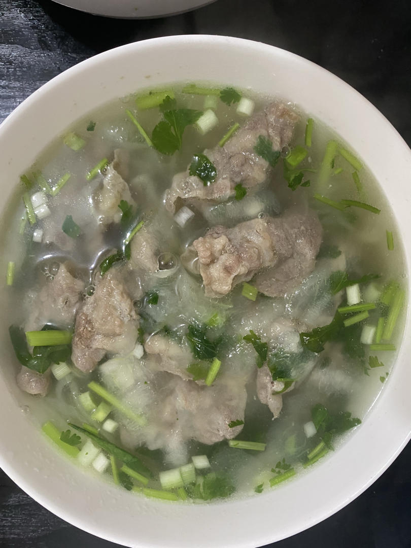 老黄瓜羊肉粉丝汤