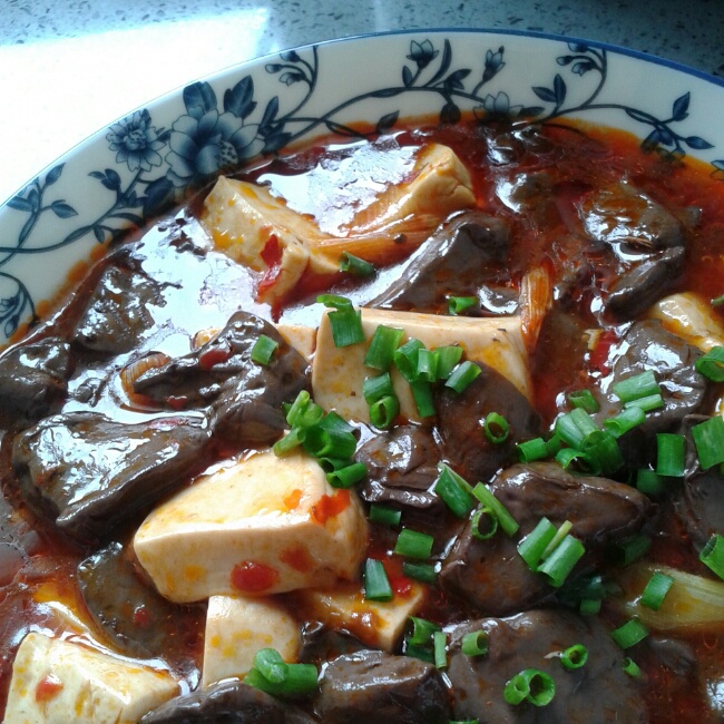 方书-1做的鸳鸯豆腐——口感滑嫩,味道超好哦