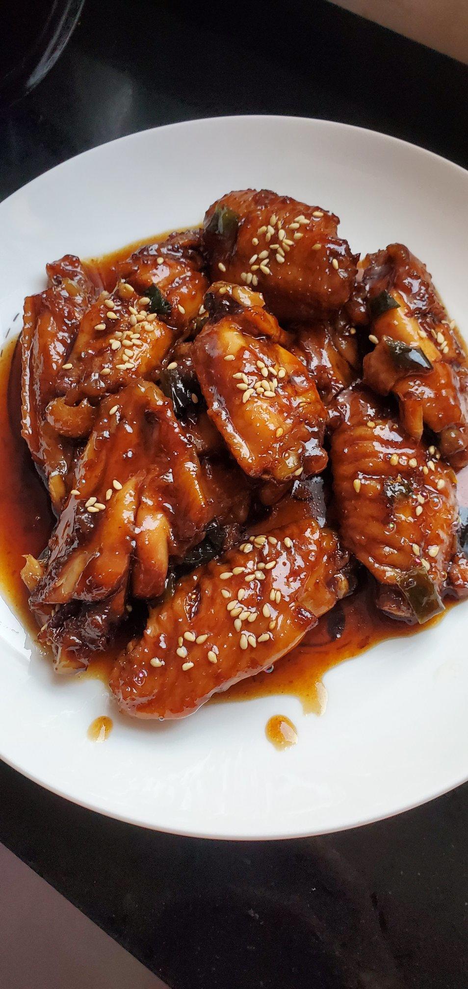 宁月曦语做的家庭版可乐鸡翅