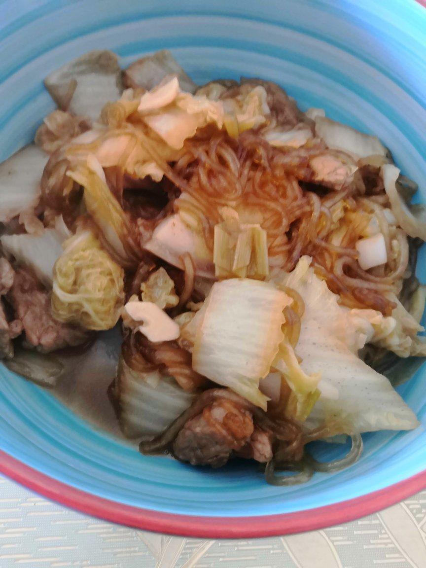 地道东北猪肉白菜炖粉条