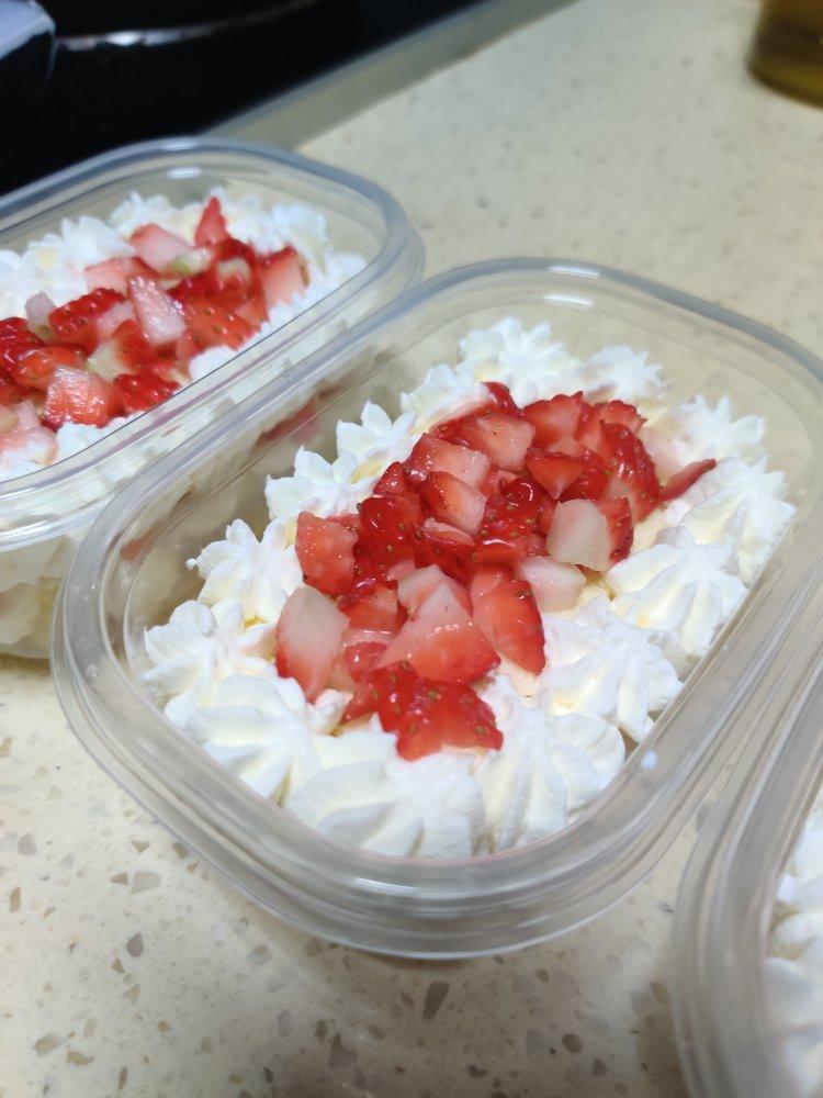 🍓高颜值草莓盒子蛋糕『简单快手』超详细