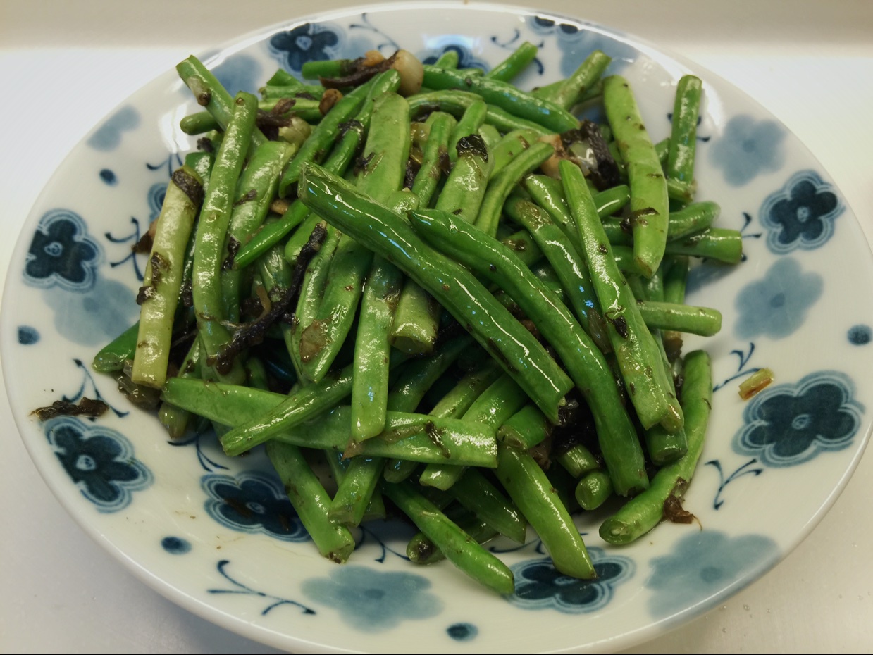 橄榄菜炒四季豆