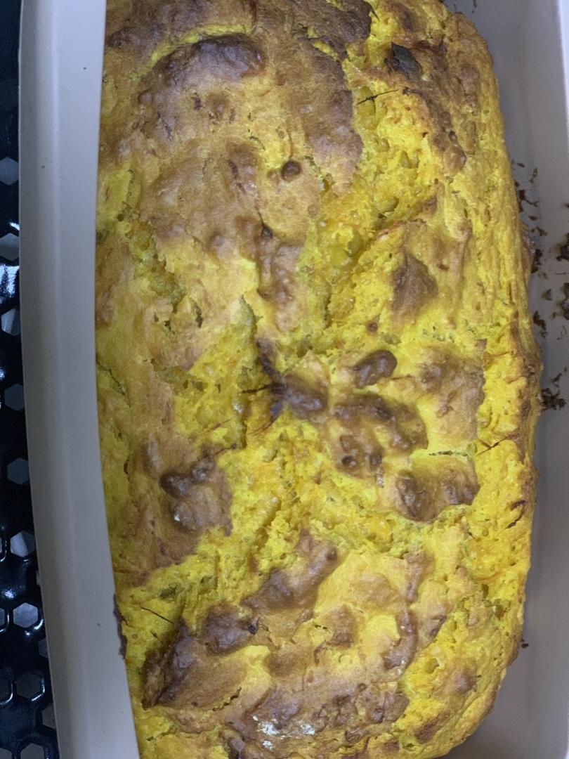 100%全麦南瓜核桃快手面包丨健康·烘焙