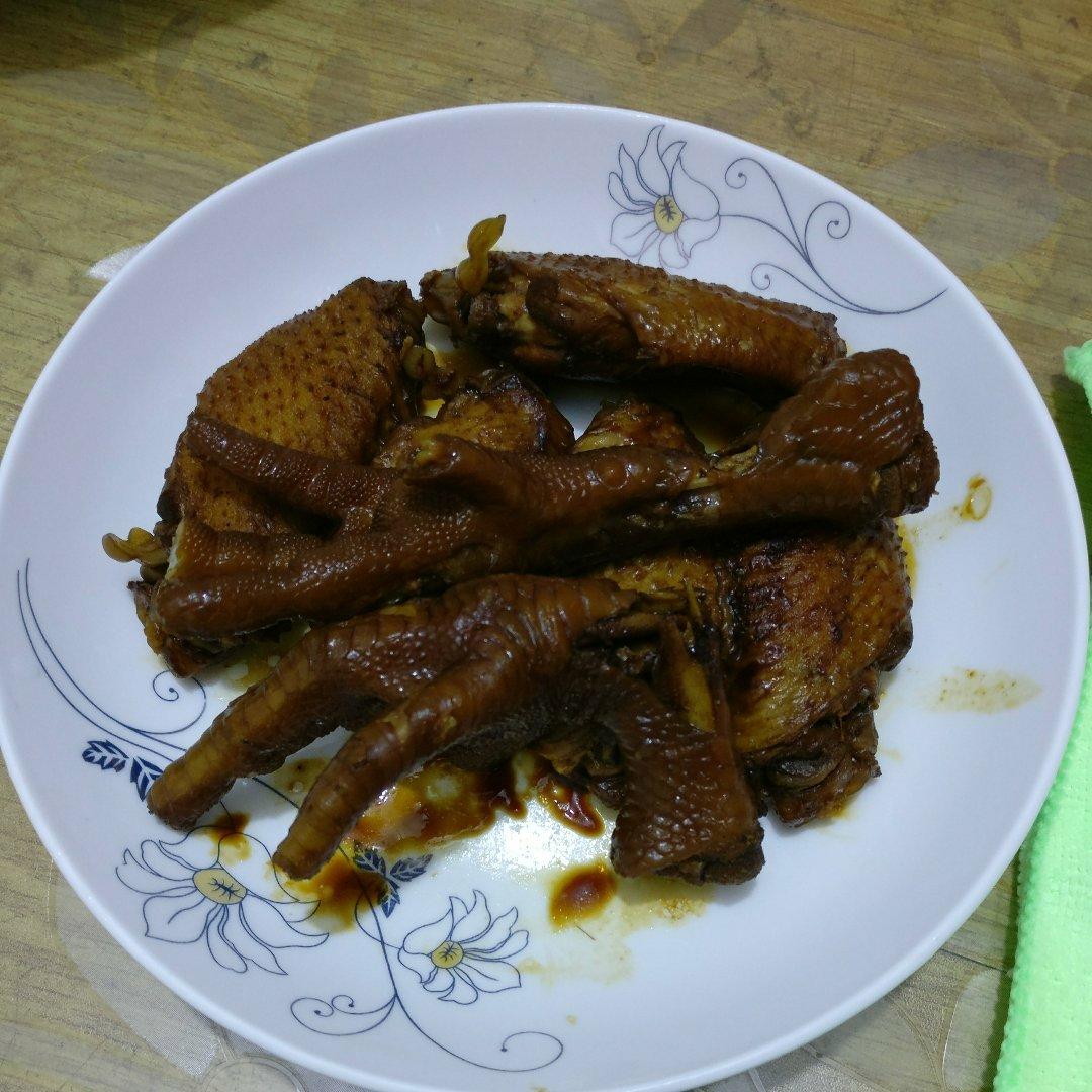 秘制红烧鸡爪