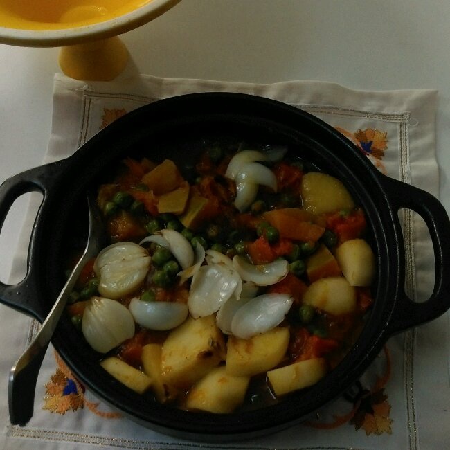 三步骤咖喱煮南瓜煲