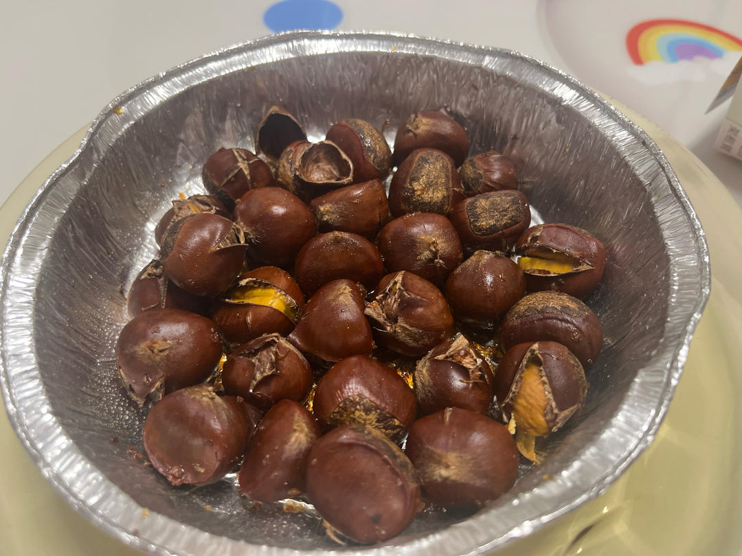 空气炸锅糖炒栗子