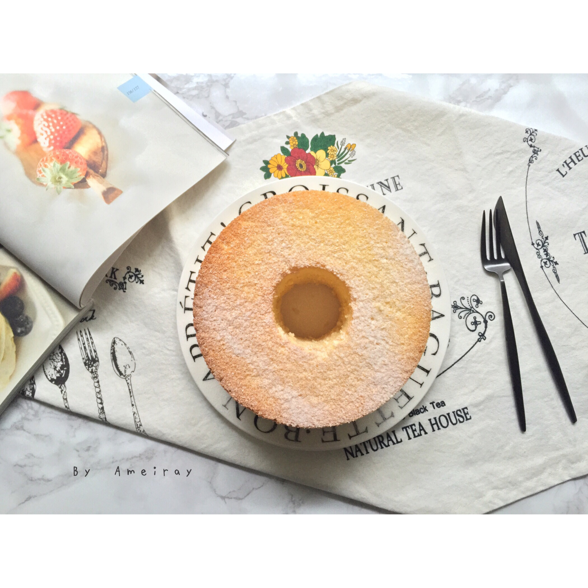 青井老师の酸奶戚风（后蛋法）