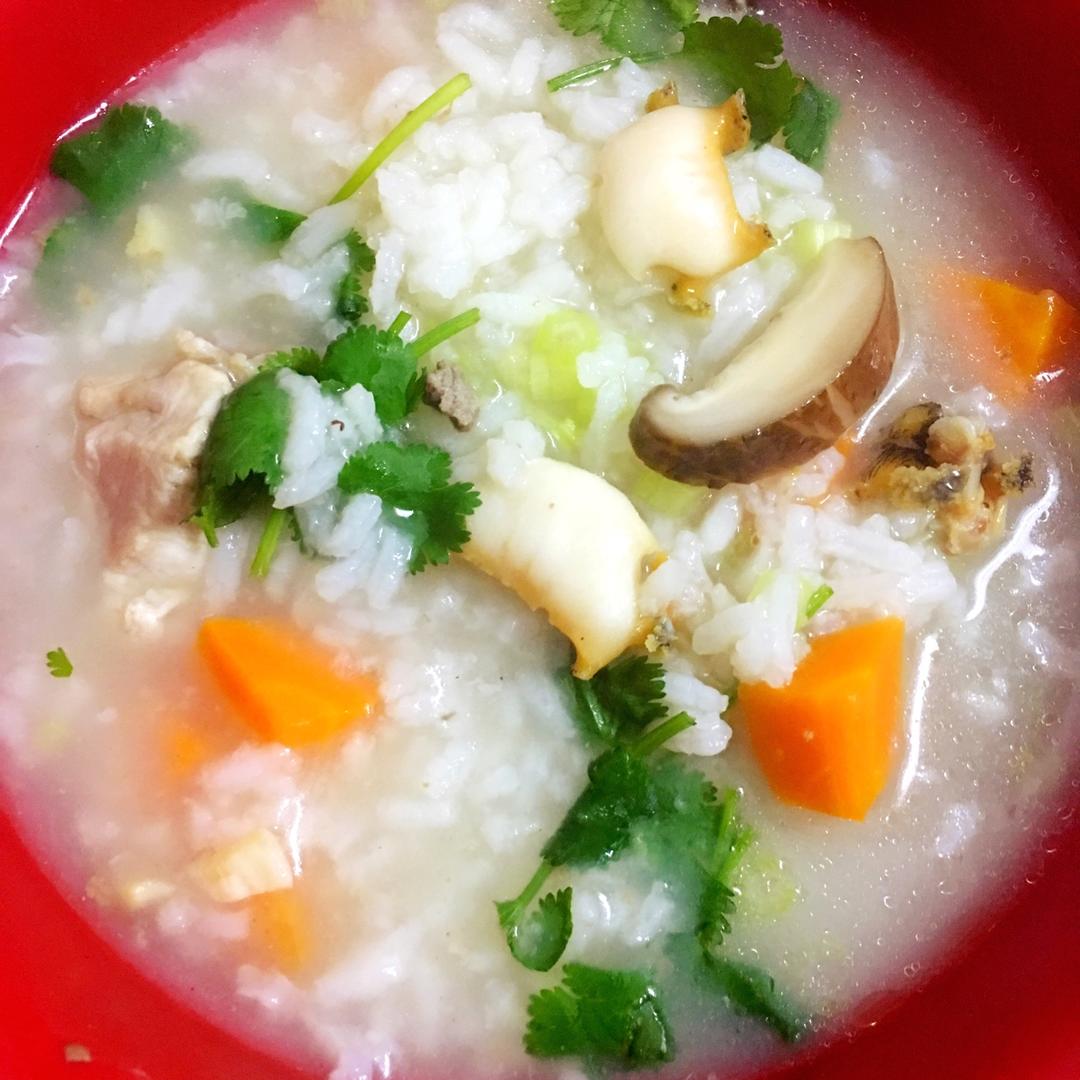 贫道法号美女做的鲍鱼干贝粥