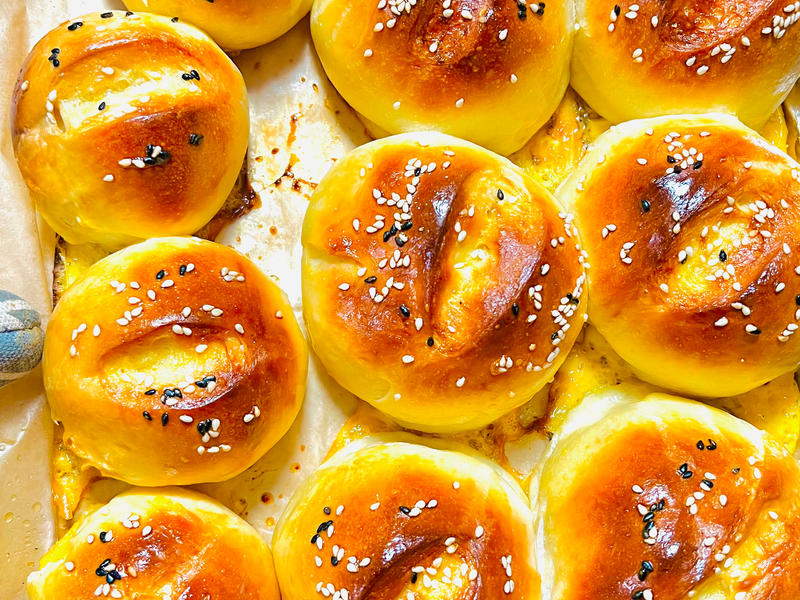 纯奶手撕吐司的做法 步骤1