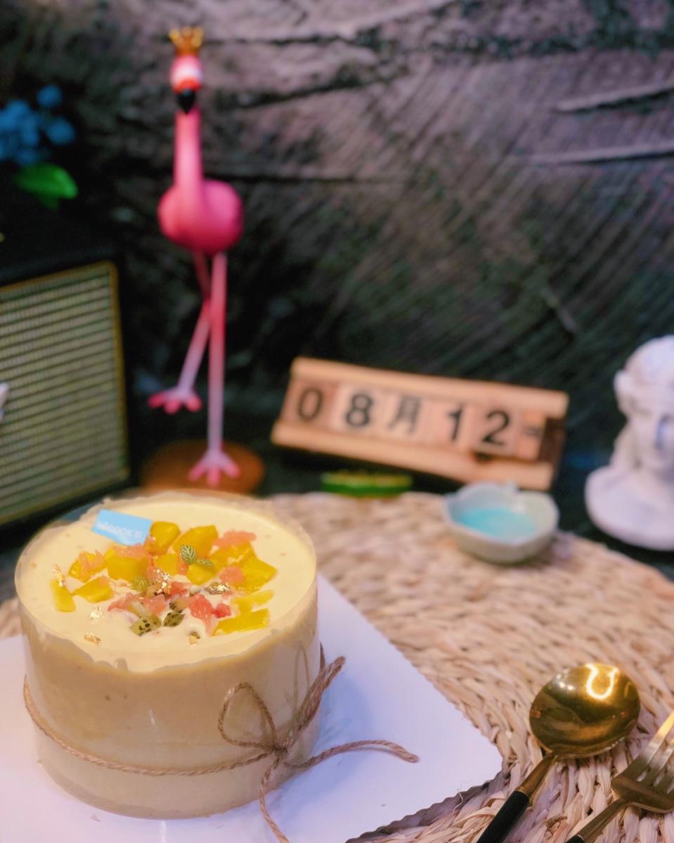 🔥火遍朋友圈的杨枝甘露爆浆蛋糕🍰自己做起来‼️