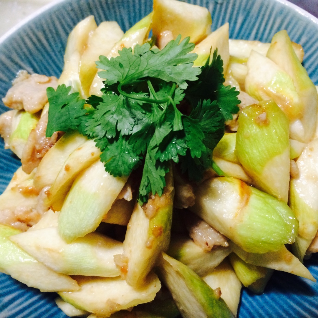 茭白炒肉